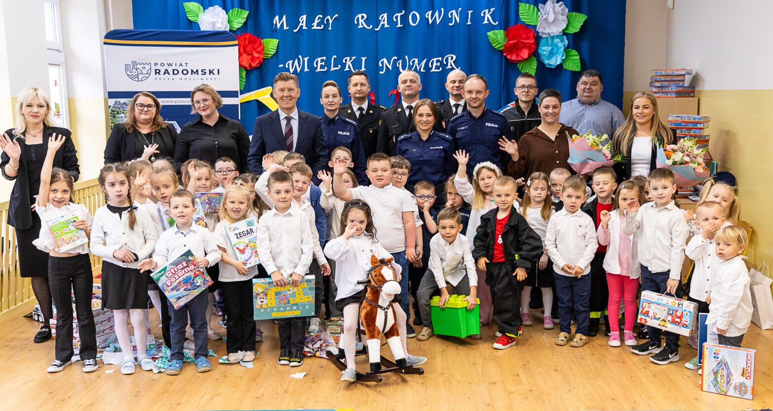 Przedszkolaki z Zalesic wiedzą jak wykręcić numer. Maluchy zgarnęły główne nagrody w konkursie