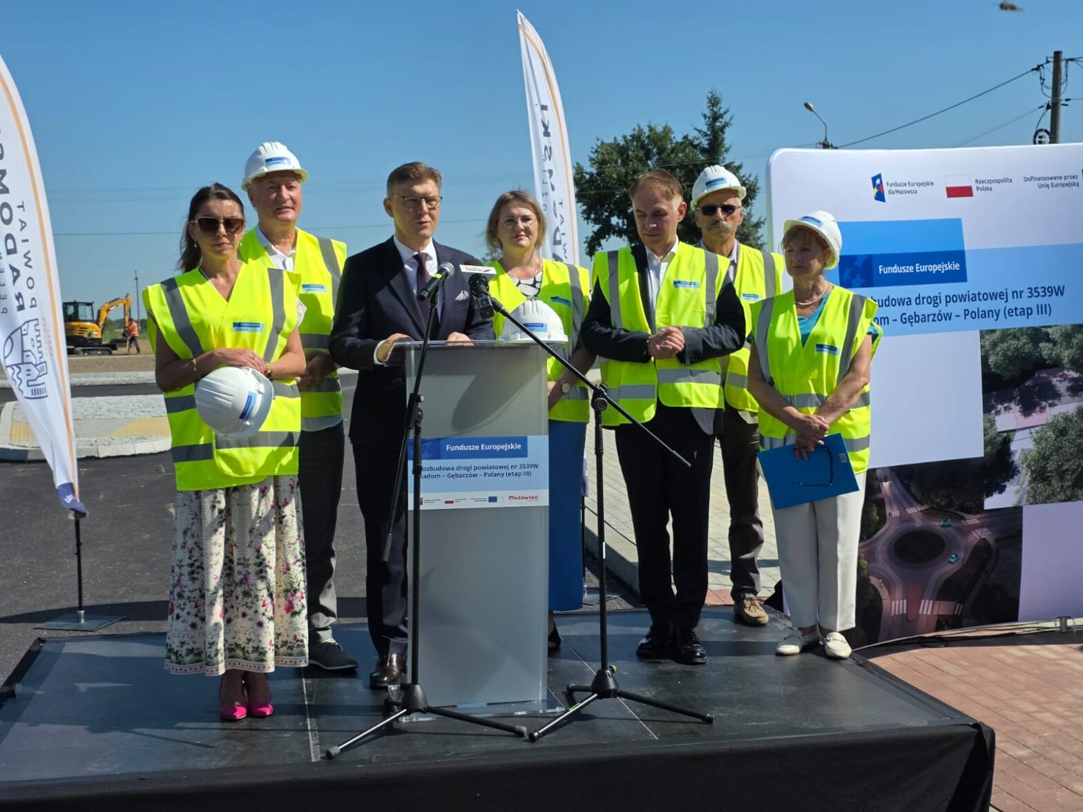 Rozbudowa drogi Radom – Gębarzów – Polany na finiszu. Powiat Radomski realizuje inwestycję za ponad 27 milionów złotych